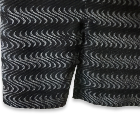 Black textured Suede sleeveless midi dress Size 16 - Picture 4 of 6